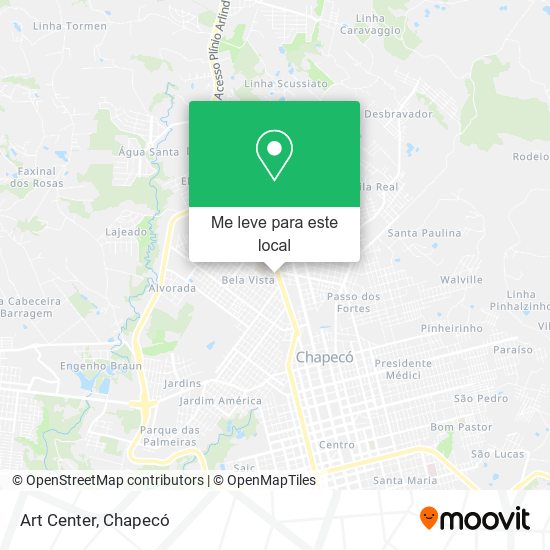 Art Center mapa
