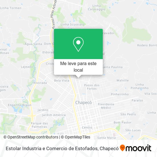 Estolar Industria e Comercio de Estofados mapa
