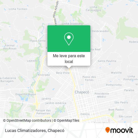 Lucas Climatizadores mapa