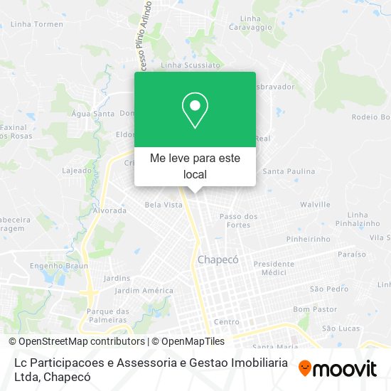 Lc Participacoes e Assessoria e Gestao Imobiliaria Ltda mapa