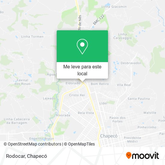 Rodocar mapa