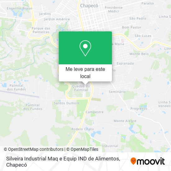 Silveira Industrial Maq e Equip IND de Alimentos mapa