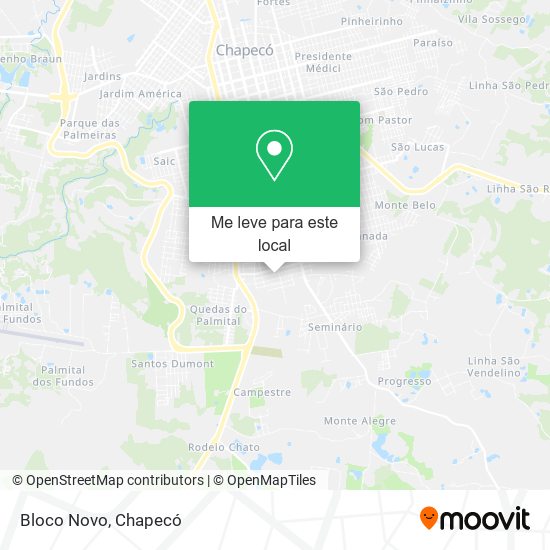 Bloco Novo mapa