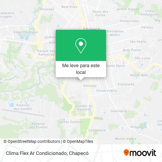 Clima Flex Ar Condicionado mapa