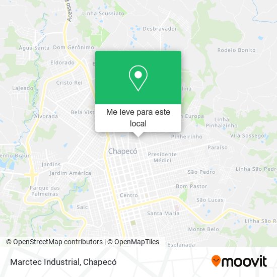 Marctec Industrial mapa