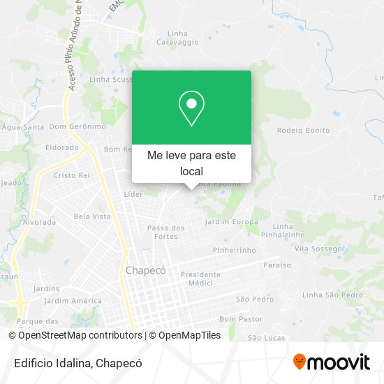 Edificio Idalina mapa