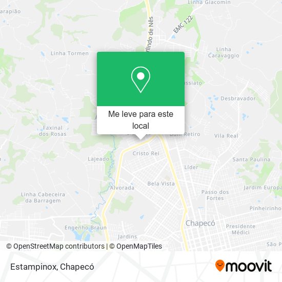 Estampinox mapa