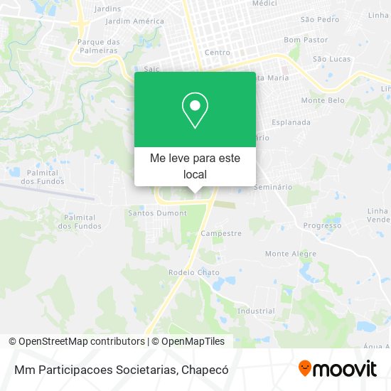 Mm Participacoes Societarias mapa