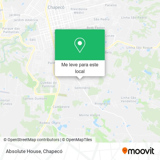 Absolute House mapa