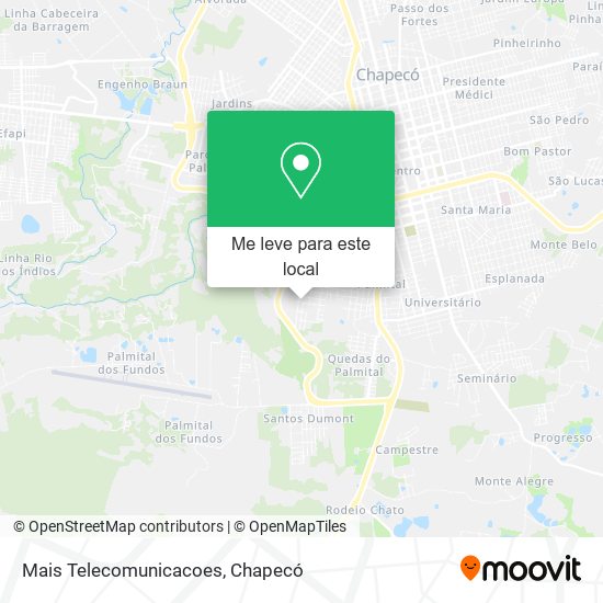 Mais Telecomunicacoes mapa