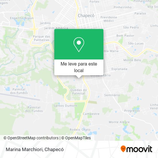Marina Marchiori mapa
