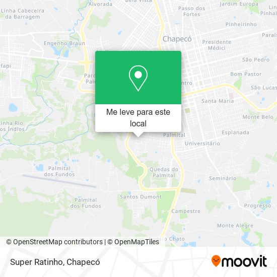 Super Ratinho mapa