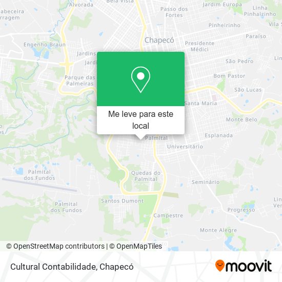 Cultural Contabilidade mapa