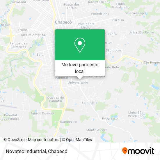 Novatec Industrial mapa