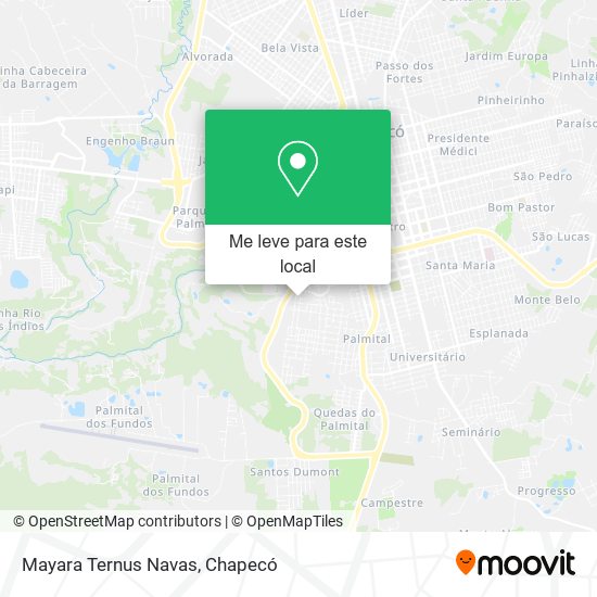 Mayara Ternus Navas mapa