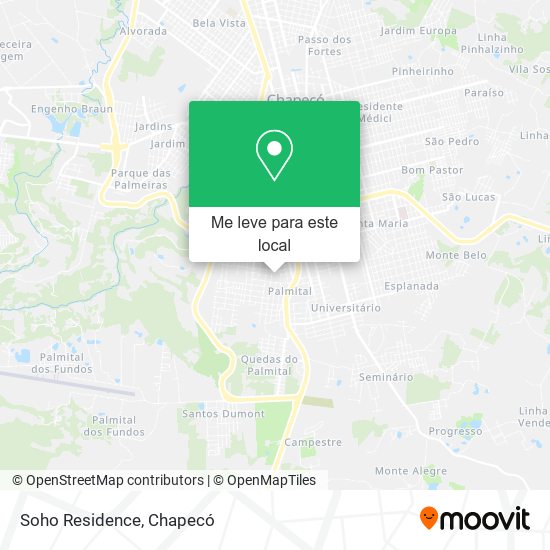 Soho Residence mapa