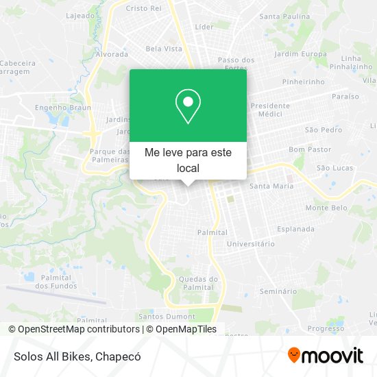 Solos All Bikes mapa