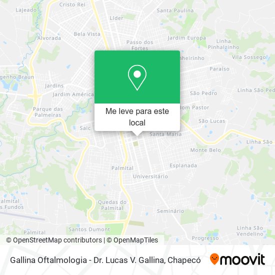 Gallina Oftalmologia - Dr. Lucas V. Gallina mapa