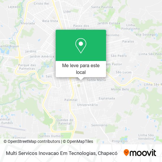 Multi Servicos Inovacao Em Tecnologias mapa
