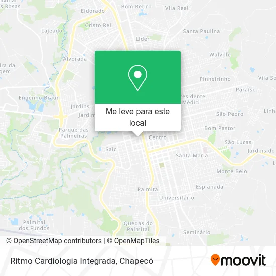 Ritmo Cardiologia Integrada mapa