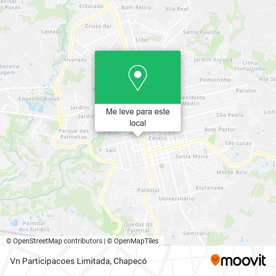 Vn Participacoes Limitada mapa