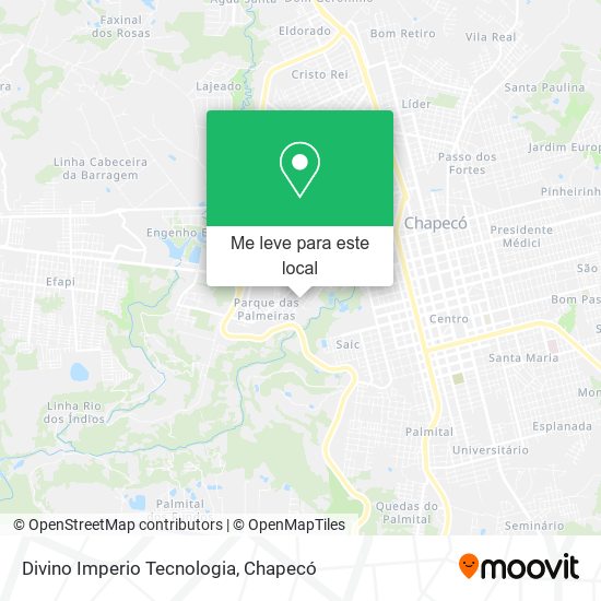 Divino Imperio Tecnologia mapa