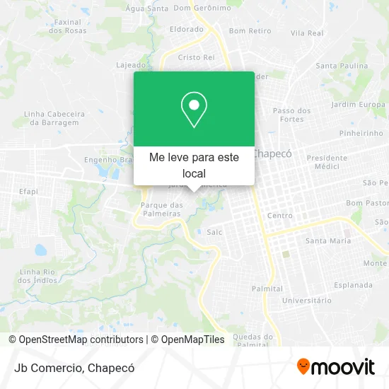Jb Comercio mapa
