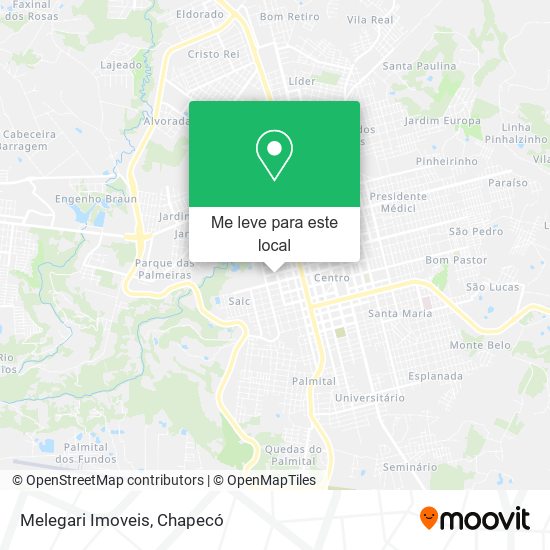 Melegari Imoveis mapa
