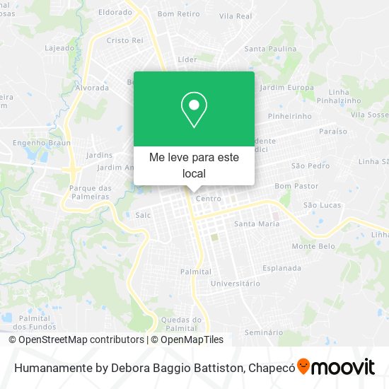 Humanamente by Debora Baggio Battiston mapa
