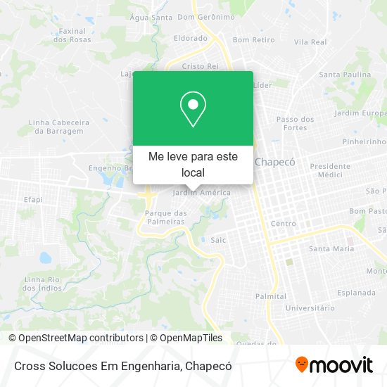 Cross Solucoes Em Engenharia mapa