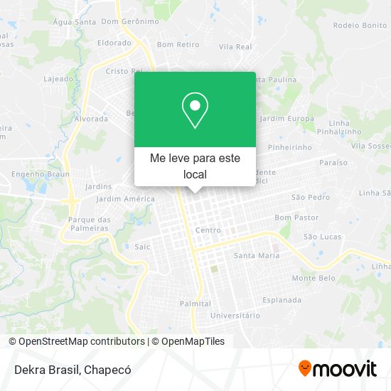 Dekra Brasil mapa