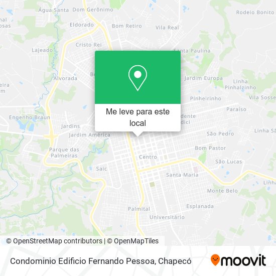 Condominio Edificio Fernando Pessoa mapa