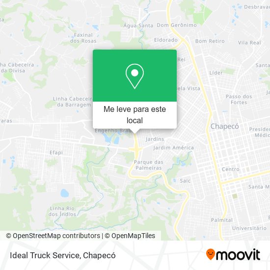Ideal Truck Service mapa