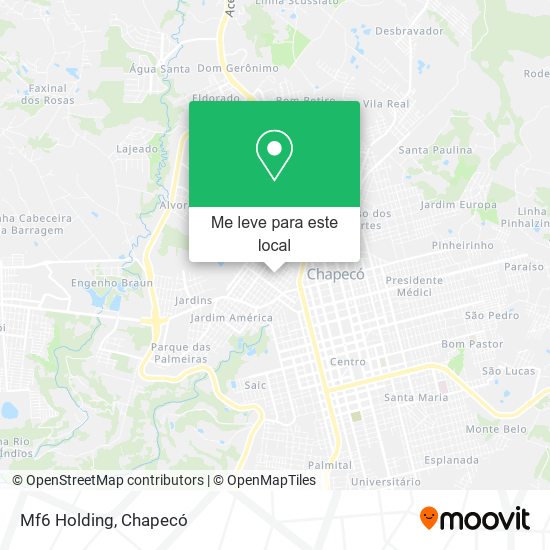 Mf6 Holding mapa