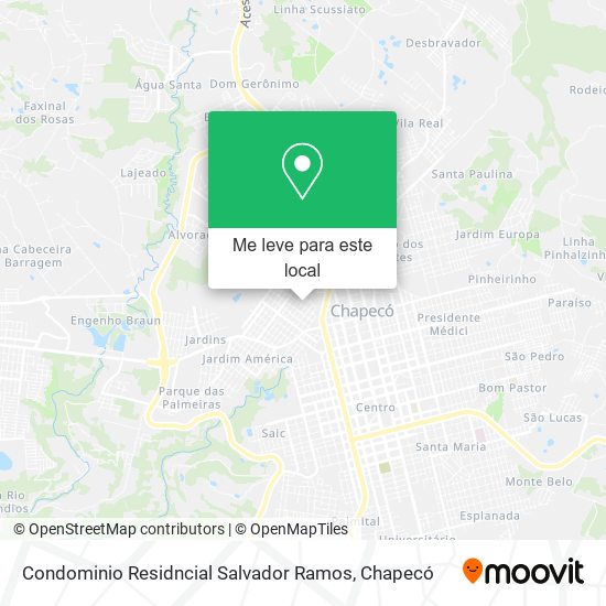 Condominio Residncial Salvador Ramos mapa