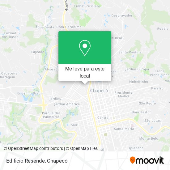 Edificio Resende mapa