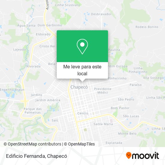 Edificio Fernanda mapa
