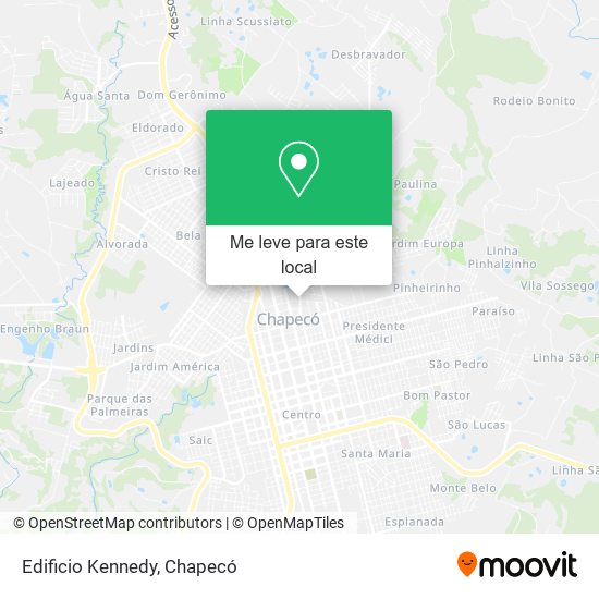 Edificio Kennedy mapa
