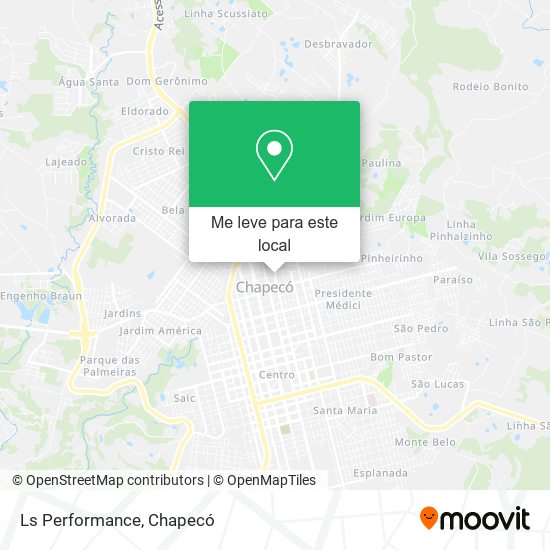 Ls Performance mapa