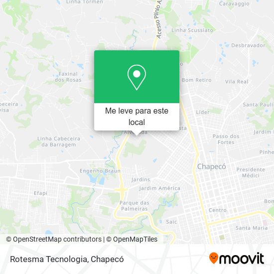 Rotesma Tecnologia mapa