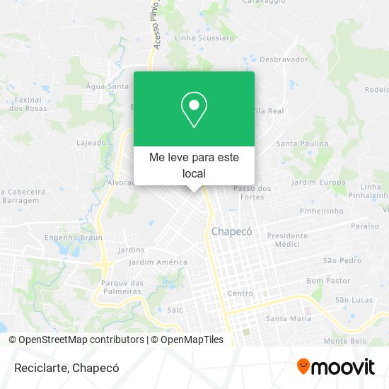 Reciclarte mapa