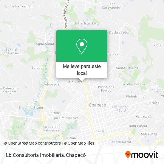 Lb Consultoria Imobiliaria mapa