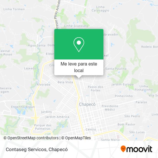 Contaseg Servicos mapa