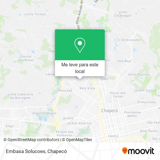 Embasa Solucoes mapa