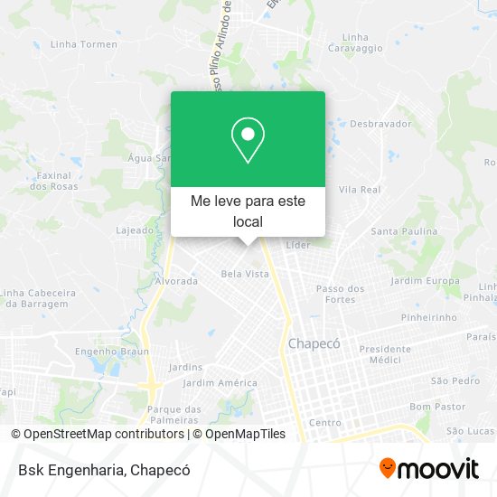 Bsk Engenharia mapa