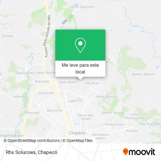 Rhs Solucoes mapa