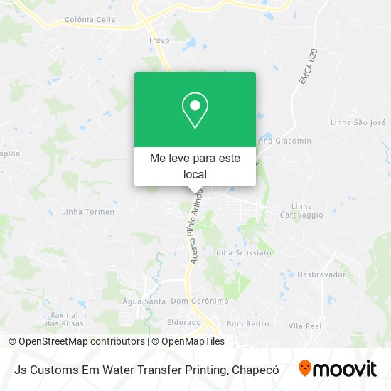 Js Customs Em Water Transfer Printing mapa