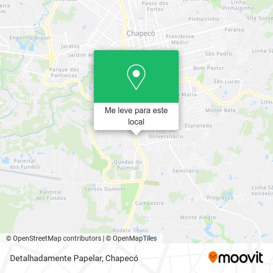 Detalhadamente Papelar mapa