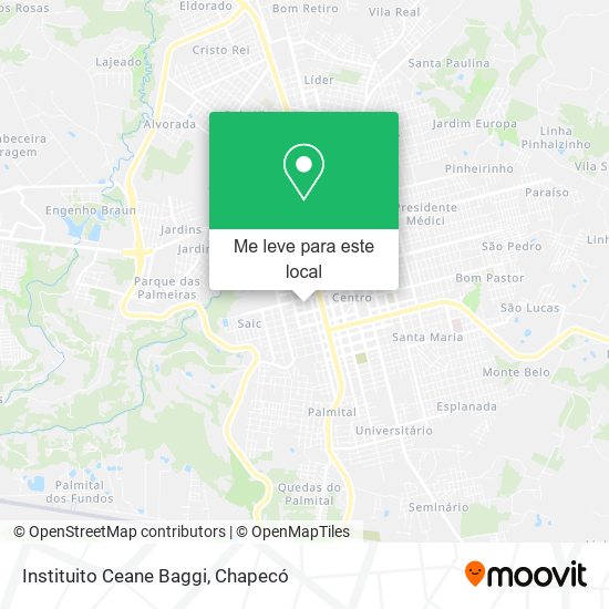 Instituito Ceane Baggi mapa