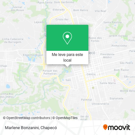 Marlene Bonzanini mapa